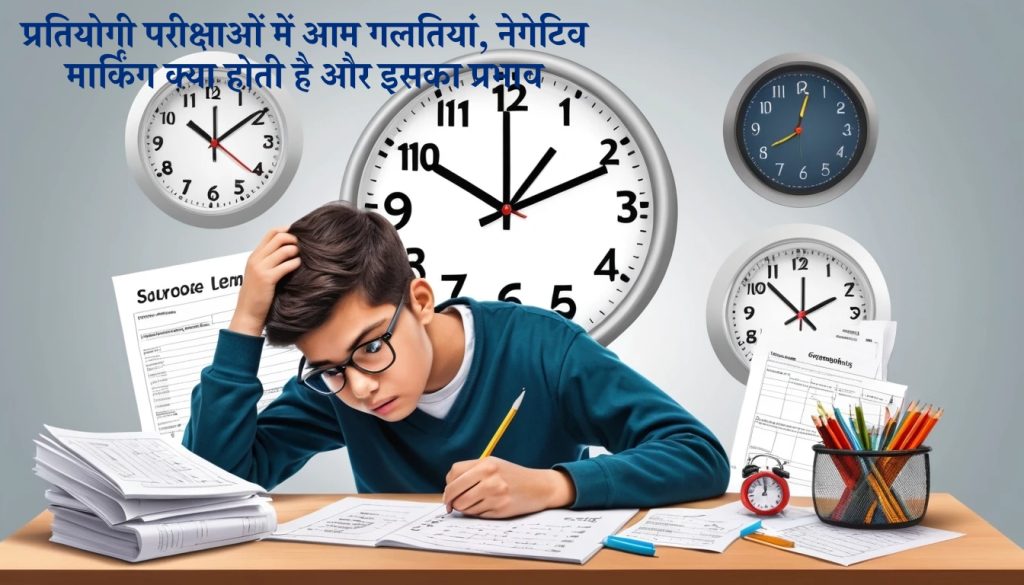 Common mistake in competitive exams