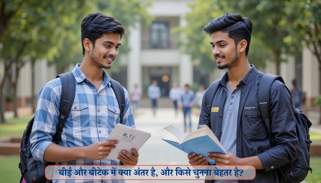 Difference Between BE and BTech