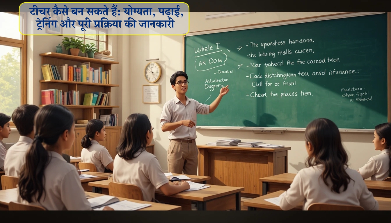 टीचर कैसे बनते हैं
