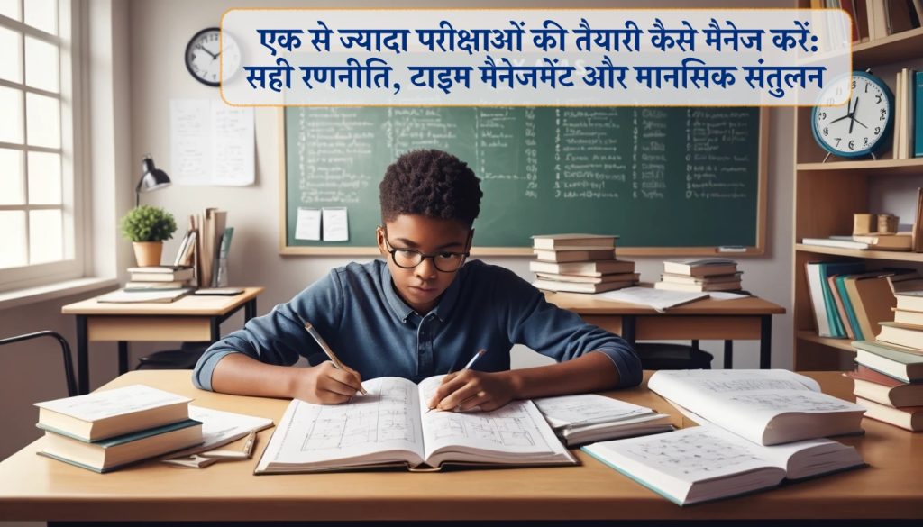 How to student manage multiple exams